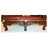 Renaissance Custom Made Pool Table By Charles A. P