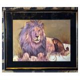 Pride Leader by Carole Hoss Framed Print