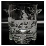 Ltd. 1994 Kalahari Bushman Custom Etched Crystal