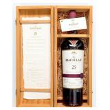 The Macallan 25 Year Old Single Highland Malt Scot