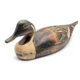 Tom Taber Carved Wood Duck Decoy