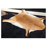 African Impala Hide Rug w/ Carpet Backing