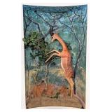 African Gerenuk Full Body Taxidermy Mount on Habit
