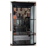 Curio Cabinet Made from Wood and Glass