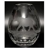 Queen Lace Kenya-African Series Crystal Vase
