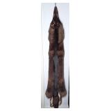 Tanned Mongolian Black Wolf Pelt