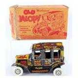 Marx Tin Windup Old Jalopy Car with Box
