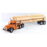 Fred Thompson Smith Miller L Mack Log Hauler Truck