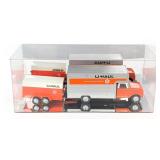 Nylint U-Haul Box Truck with Trailer in Display Ca