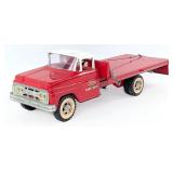 Original Tonka Red Ramp Hoist Truck