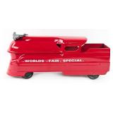 Restored Steelcraft Streamline Ride On Train