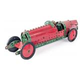 Built Meccano Erector Racer Set