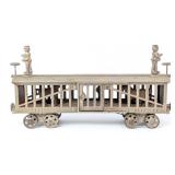 Ideal Cast Iron Nickel Plated Stock Car
