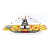 Large Argo Tin Aircraft Carrier with Jet Action Pl