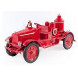 Restored Buddy L Pressurized Pumper Fire Truck wit