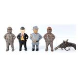 Foxy Grandpa, Police Officer Bank, and American Bu