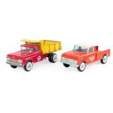 Nylint U-Haul Truck and Nylint Dump Truck