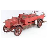 Kelmet "Big Boy" White Ladder Fire Truck