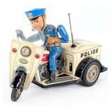 Japan Battery Op. Police Patrol Auto-Tricycle