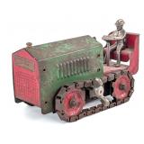Original Structo Clockwork Dozer Crawler