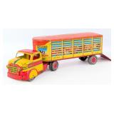 Marx Marcrest Livestock Lines Truck & Trailer