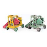 (2) Buddy L Concrete Mixer