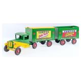 Restored Buddy L Curtiss Baby Ruth Delivery Truck