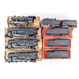 Lionel Engines and Tenders with Boxes