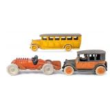 Reproduction Yellow Cab Taxi, Hubley Golden Arrow,