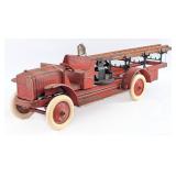 Kelmet White Big Boy Aerial Ladder Fire Truck