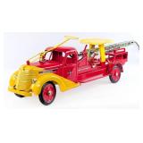 Restored 1938 Buddy L Water Tower Fire Truck