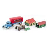 Wyandotte Service Station, Marx Racer, Foreign Tru