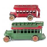 Kenton and Arcade Cast Iron Double Decker Bus