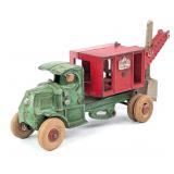 Hubley Cast Iron Mack General Steam Shovel Truck