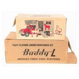 Buddy L 5679 Telephone Lineman Box and 5463 Horse