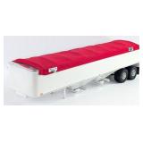 Custom Vern White Grain Trailer