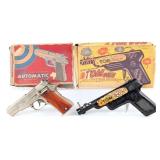 Hubley Automatic Cap Gun Pistol & Meldon Super Aut