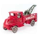 Arcade Cast Iron Mack Wrecker Tow Truck