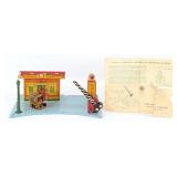 Marx Glendale Depot Railroad Station with Instruct
