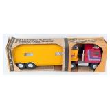 Ertl International Transtar Truck & Horse Van in B