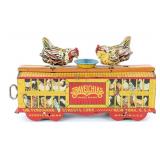 Ferdinand Strauss Tin Windup Travelchiks Train Car