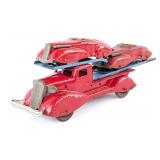 Marx Car Carrier Truck with Cars