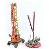 (2) Derrick Crane Toys