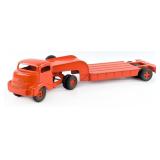 Custom Smith Miller GMC with Lowboy Trailer