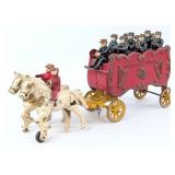Kenton Cast Iron Overland Circus Band Wagon