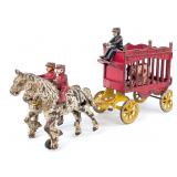 Kenton Cast Iron Overland Circus Wagon