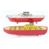 (2) Tin Aircraft Carriers