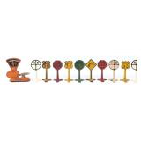 Arcade Cast Iron Railroad, U.S. 30, Curve, and Sto