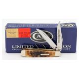 Ltd 2007 Case XX Dark Molasses Bone Wharncliffe Ti