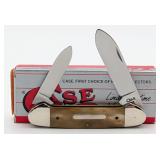1995 Case XX Smooth Butternut Bone Canoe Knife 621